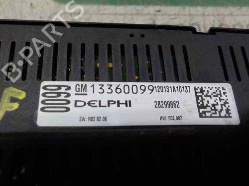 Climate control OPEL ASTRA J (P10) 2.0 CDTI (68) | BP4688304I5 