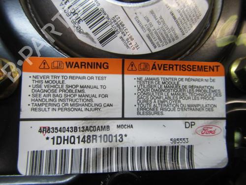 Driver airbag JAGUAR S-TYPE II (X200) 2.7 D | BP3844476C9 