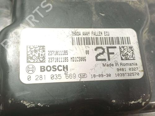 Engine control unit (ECU) RENAULT KADJAR (HA_, HL_) 1.5 BLUE dCi 115 (HLA6) | BP38320199M57 - Image 4