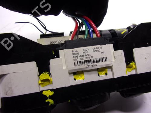 Climate control VW POLO V (6R1, 6C1)  | BP15887538I5 