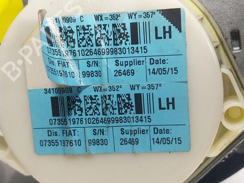 Front left seatbelt FORD KA (RU8) 1.2 | BP17384873I26 