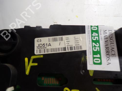 Instrument cluster NISSAN QASHQAI I (J10, NJ10) 1.5 dCi | BP9763345C47