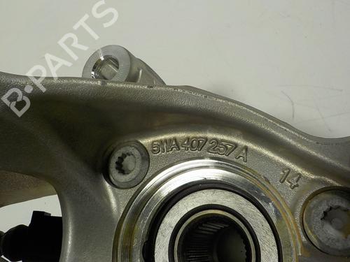 Left front steering knuckle SEAT LEON Sportstourer (KL8, KLD) 2.0 TDI | BP13637355M25 