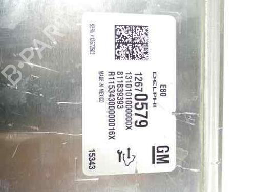 Engine control unit (ECU) OPEL ASTRA K (B16) 1.4 Turbo (68) | BP6704371M57 