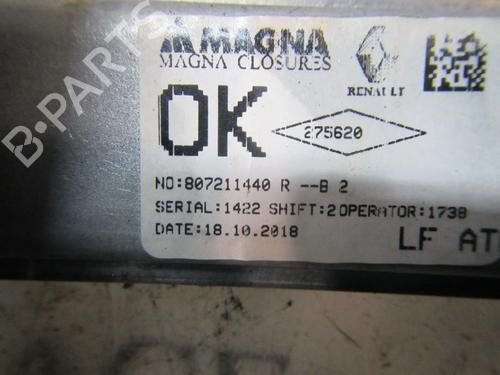 Front left window mechanism DACIA SANDERO II 1.0 SCe 75 (B8JC, B8JD, B8NC) | BP3991862C22