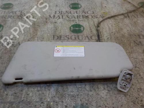 Used Right sun visor Right sun visor PEUGEOT PARTNER Box Body/MPV 1.6 HDi 90 (92 hp) 4006641 4006641
