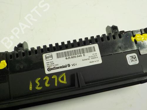 Climate control SEAT IBIZA IV (6J5, 6P1) 1.6 TDI | BP15106515I5 