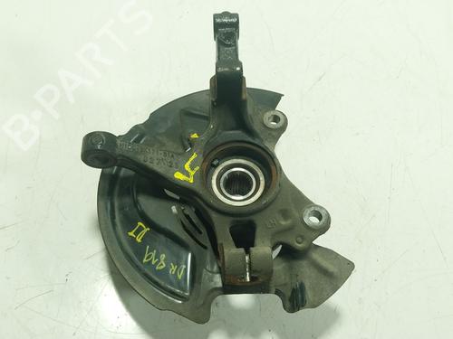 Used Left front steering knuckle FORD FIESTA VII (HJ, HF) 1.1 Ti-VCT (75 hp) 30635869