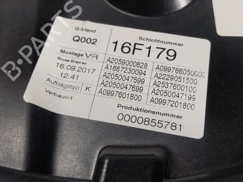 Front right window mechanism MERCEDES-BENZ GLC Coupe (C253)  | BP19792406C23 