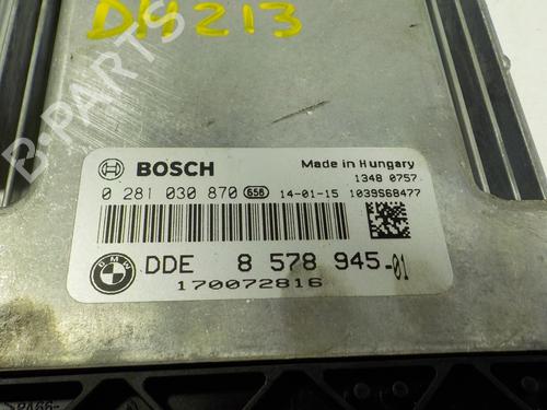 Engine control unit (ECU) BMW 1 (F21) | BP8164614M57