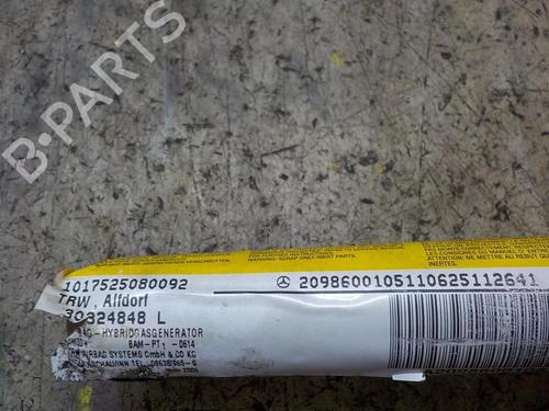 Left curtain airbag MERCEDES-BENZ CLK (C209) CLK 280 (209.354) | BP3998378C11 