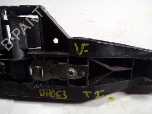 Rear left exterior door handle PEUGEOT 2008 I (CU_) 1.6 HDi | BP7818824C130