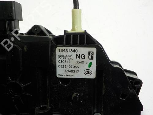 Front right lock OPEL CORSA E (X15) 1.4 (08, 68) | BP12979956C97