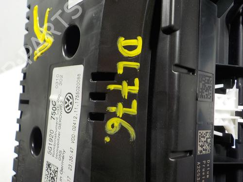 Instrument cluster VW GOLF VII (5G1, BQ1, BE1, BE2) 1.4 TSI | BP16073672C47 