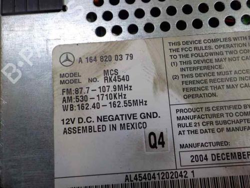 Electronic module MERCEDES-BENZ M-CLASS (W164) | BP5794461M83
