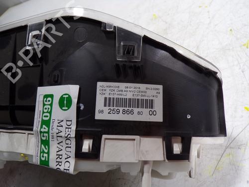 Instrument cluster PEUGEOT 208 I (CA_, CC_) 1.6 BlueHDi 100 | BP9656363C47