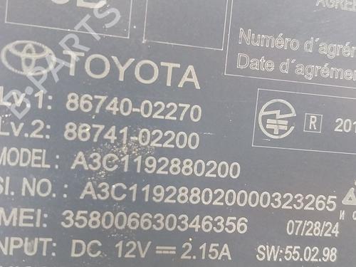 Module électronique TOYOTA C-HR (_X2_, _H2_) Hybrid | BP27483684M83 