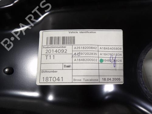 Front right window mechanism MERCEDES-BENZ M-CLASS (W164)  | BP8392405C23 