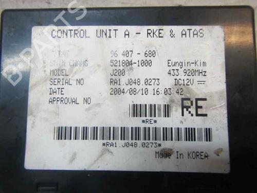 Used Electronic module Electronic module CHEVROLET NUBIRA Saloon 1.6 (109 hp) 3875736 3875736