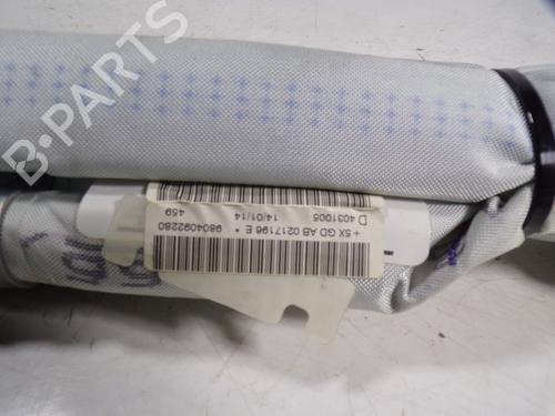 Right curtain airbag PEUGEOT 208 I (CA_, CC_) 1.4 HDi | BP8818472C12