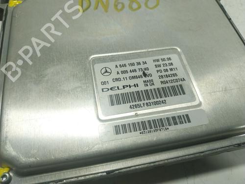 Engine control unit (ECU) MERCEDES-BENZ C-CLASS (W204) C 200 CDI (204.007, 204.006) | BP19133854M57 