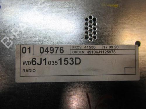 Radio SEAT IBIZA IV (6J5, 6P1)  | BP3875674E6 