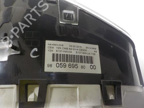 Instrument cluster PEUGEOT 2008 I (CU_)  | BP11191181C47 