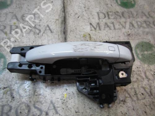 Rear left exterior door handle AUDI A1 Sportback (8XA, 8XF) 1.0 TFSI (95 hp) 8T0837205AGRU