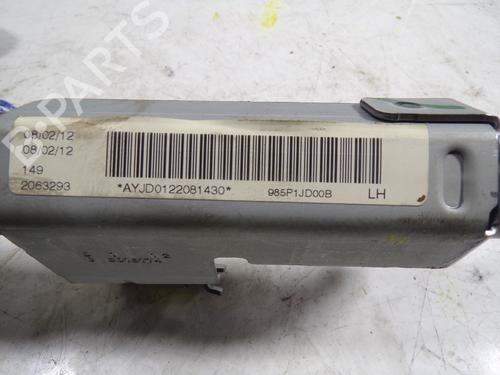 Left curtain airbag NISSAN QASHQAI / QASHQAI +2 I (J10, NJ10, JJ10E)  | BP7836597C11 