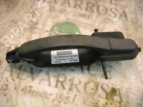 Venstre bak utvendig håndtak FORD FUSION (JU_) 1.4 TDCi (68 hp) 3747157