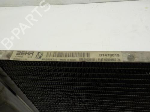 AC radiator OPEL CORSA E (X15) 1.4 (08, 68) | BP12993462M32 