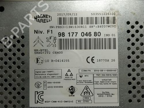 Radio PEUGEOT PARTNER Tepee 1.2 THP | BP28362794E6 