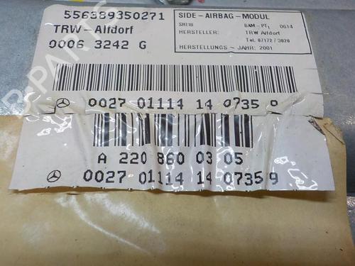 Electronic module MERCEDES-BENZ S-CLASS (W220)  | BP3858049M83 