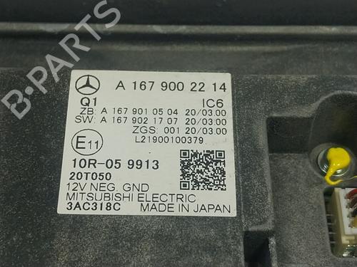 Instrument cluster MERCEDES-BENZ GLE (V167) GLE 300 d 4-matic (167.119) | BP19181723C47 