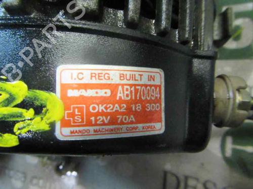 Alternator KIA SHUMA II (FB) 1.6 | BP3862475M7 - Image 3