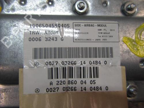 Electronic module MERCEDES-BENZ S-CLASS (W220, V220)  | BP3834313M83 