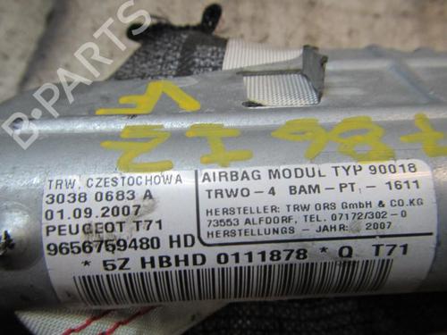 Left curtain airbag PEUGEOT 308 I (4A_, 4C_) 1.6 16V | BP3844768C11 