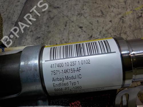 Right curtain airbag FORD MONDEO IV (BA7) 2.0 TDCi | BP3857372C12 