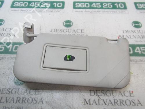 Used Left sun visor FORD FIESTA VI (CB1, CCN) 1.4 TDCi (70 hp) 3875338