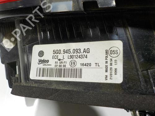 Left tailgate light VW GOLF VII (5G1, BQ1, BE1, BE2) 1.5 TSI | BP12113462C79 