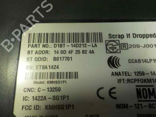 Electronic module FORD TOURNEO COURIER B460 MPV  | BP6567384M83 