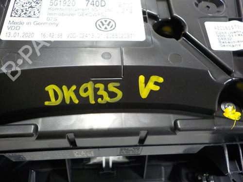 Instrument cluster VW GOLF VII (5G1, BQ1, BE1, BE2) 1.5 TSI | BP12260959C47 