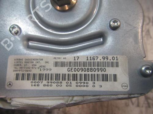 Passenger airbag MERCEDES-BENZ A-CLASS (W168) A 170 CDI (168.008) | BP3832874C10 