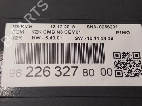 Instrument cluster OPEL CROSSLAND X / CROSSLAND (P17, P2QO) 1.2 (75) | BP27464922C47 