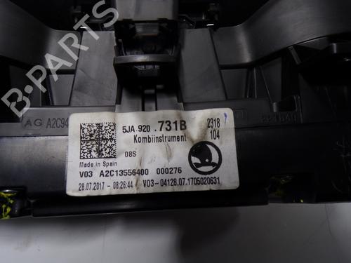Instrument cluster SKODA RAPID (NH3, NK3, NK6) 1.6 TDI | BP12124199C47 