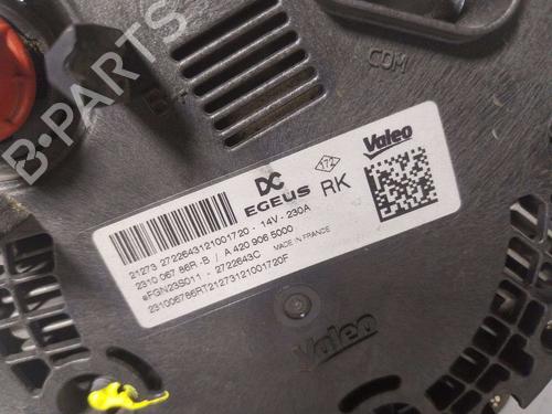 Alternator RENAULT KADJAR (HA_, HL_) 1.5 BLUE dCi 115 (HLA6) | BP39698365M7 - Image 3