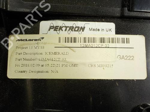 Instrument cluster MCLAREN 570S Spider 3.8 | BP10161213C47 
