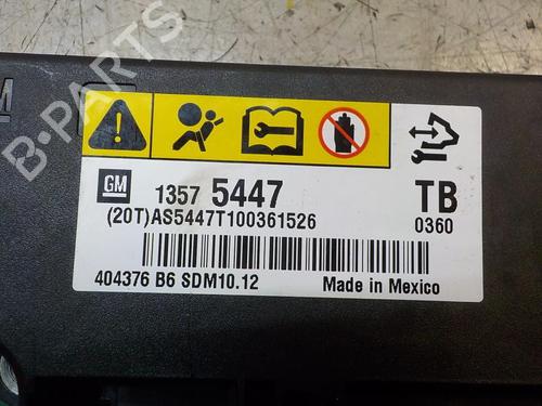 Airbag styreenhed OPEL INSIGNIA A (G09) 2.0 CDTI (68) | BP3871486M53 