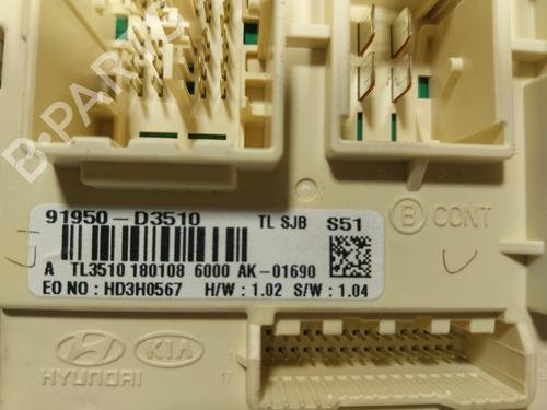 Fuse box HYUNDAI TUCSON (TL, TLE) 1.7 CRDi | BP18011808E1