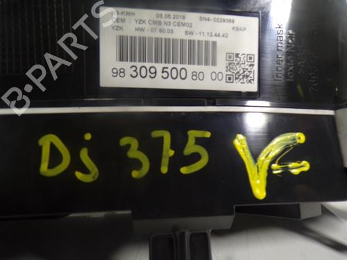 Instrument cluster PEUGEOT RIFTER | BP10115783C47